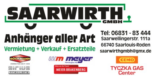Jetzt auch Profi-Service und Profi-Technik von Meier-Brakenberg im Saarland. Neben seinem Kerngeschäft, dem Anhängerverkauf und Verleih bietet Matthias Wirth Service und Beratung rund um das Thema Hochdrucktechnik.