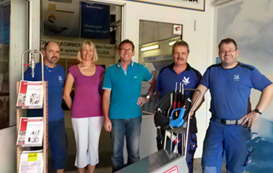Der neue Vertriebspartner Adler Reinigungstechnik führt ab sofort in Markkleeberg, nähe Leipzig den Service an Hochdruckreinigern von Meier-Brakenberg durch. Auch Tierwaagen gehören in das Vertriebssortiment von Adler.