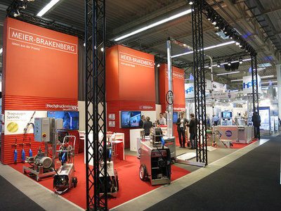 Messestand auf den Agrarunternehmertagen